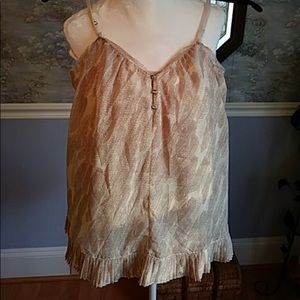 XS Princess Vera Wang Cami with Rhinestones